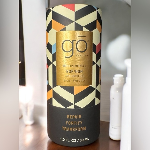 Go Beauty MODERN MIRACLE - EGF/hGF + Active Probiotic, Night Serum 1.0 Fl. Oz - Picture 2 of 13